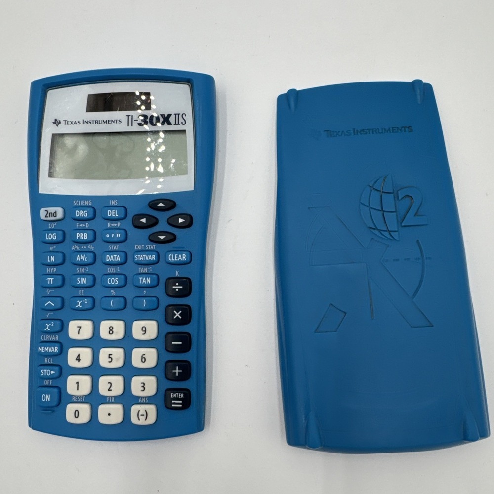 Texas Instruments TI-30X IIS Two-Line Scientific Calculator - Blue‎
